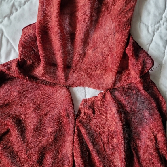 2/$40 🍩 Vintage Le Château Asymmetrical Sheer Top - Picture 9 of 10